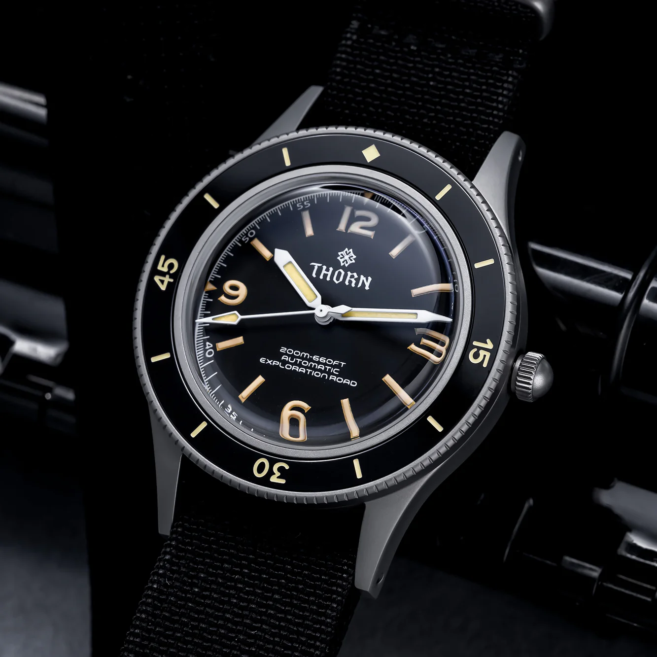 Thorn Vintage 50-Fathoms Automatic Men Watch - Image 10