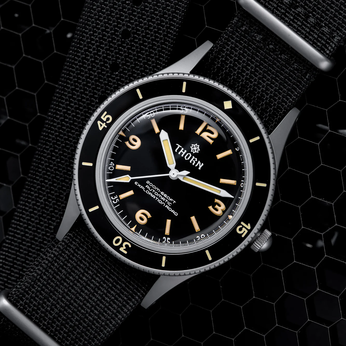 Thorn Vintage 50-Fathoms Automatic Men Watch - Image 5