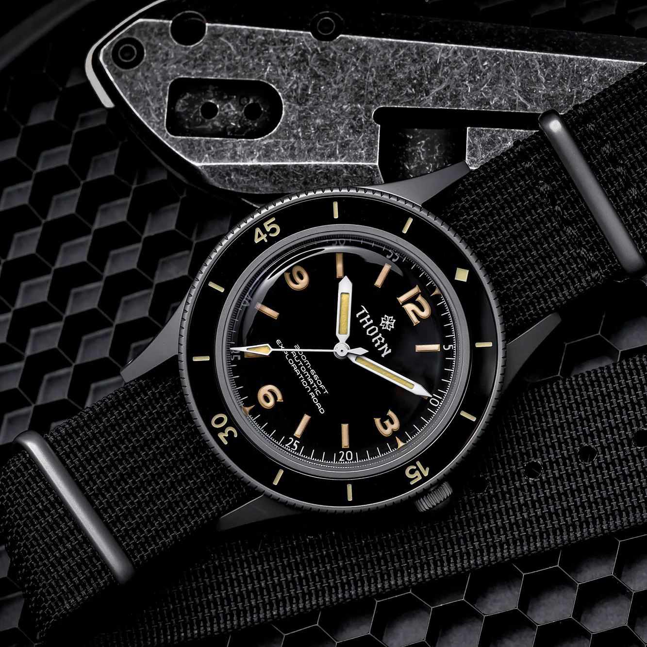 Thorn Vintage 50-Fathoms Automatic Men Watch - Image 8