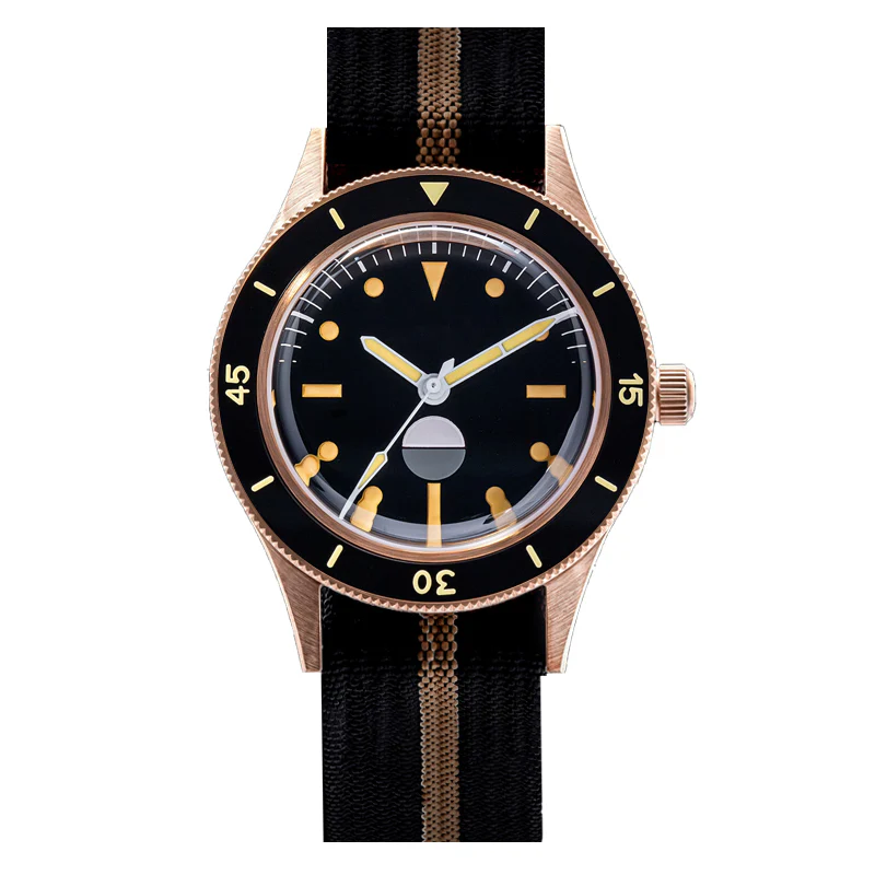 Thorn Vintage 50-Fathoms Bronze Dive Watch - Image 3