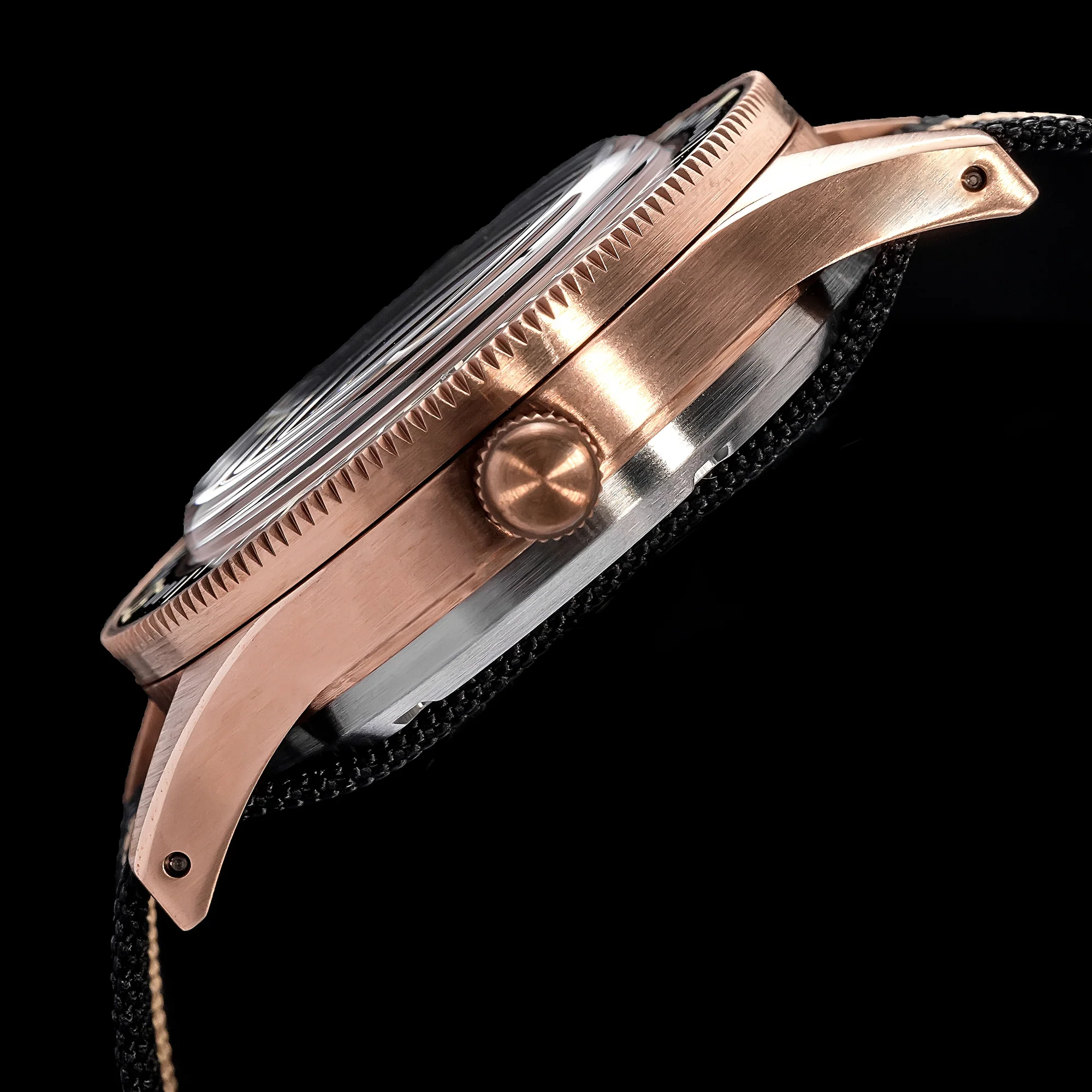 Thorn Vintage 50-Fathoms No-Rad Bronze Dive Watch - Image 25