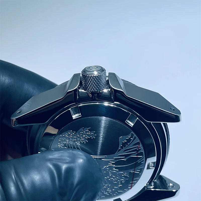 Thorn Watch 43.7mm Stainless Steel Case for NH35 - Image 7