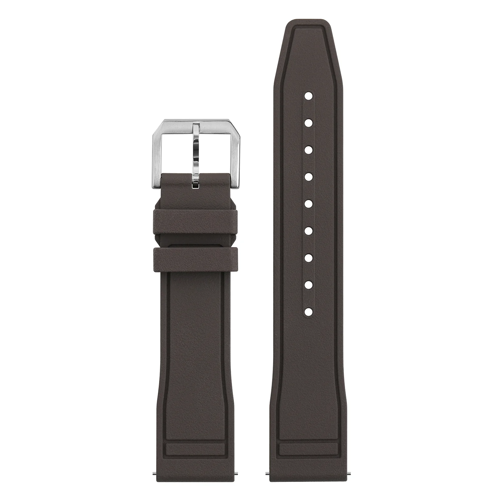 Tropical Soft fluororubber Pilot field Watch Strap - Image 14