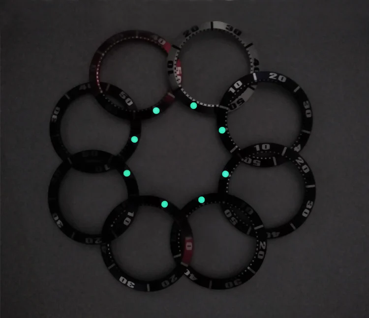 40mm Watch Bezel Two-Color Aluminum Insert - Image 4