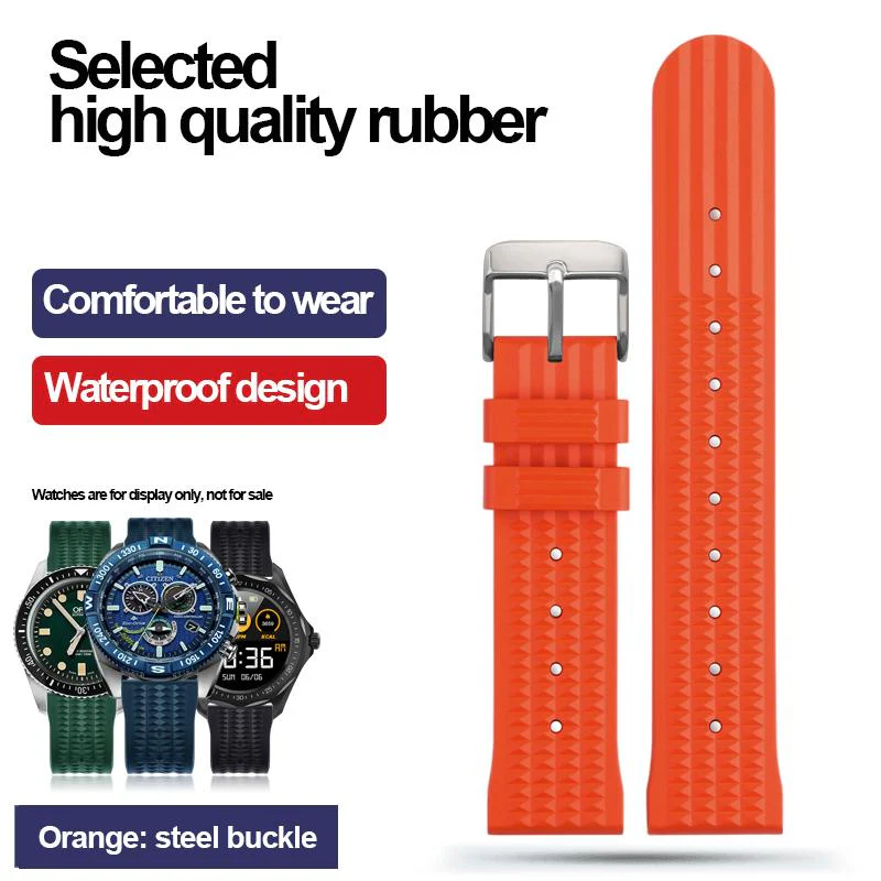 Soft Waffle Rubber Dive Strap - Image 3