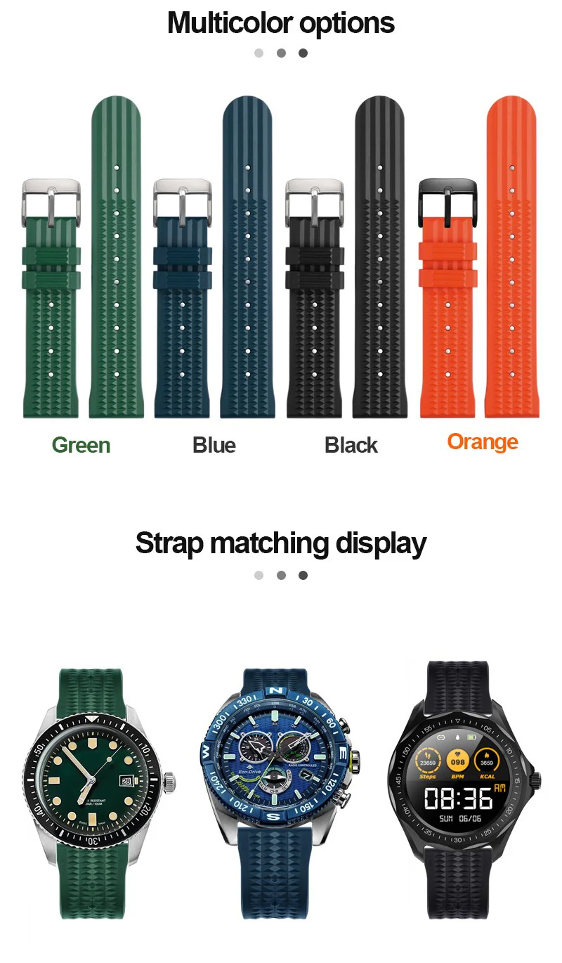 Soft Waffle Rubber Dive Strap - Image 6