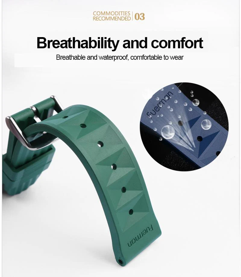 Soft Waffle Rubber Dive Strap - Image 8